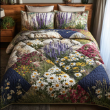 Set di Biancheria da Letto Trapuntata 3 Pezzi Vetta del Petalo