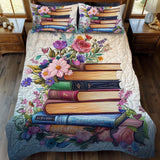 Set di Biancheria da Letto Trapuntata 3 Pezzi Petali della Saggezza