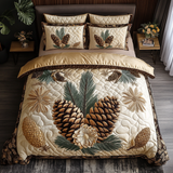 Set di Biancheria da Letto Trapuntata 3 Pezzi Sogni di Pinecone