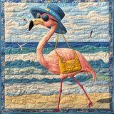 Orizzonte Rosa Coperta Trapuntata