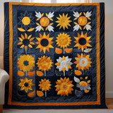 Girasoli Giocosi Coperta Trapuntata