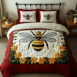 Set di Biancheria da Letto Trapuntata 3 Pezzi Paradiso di Pollinator
