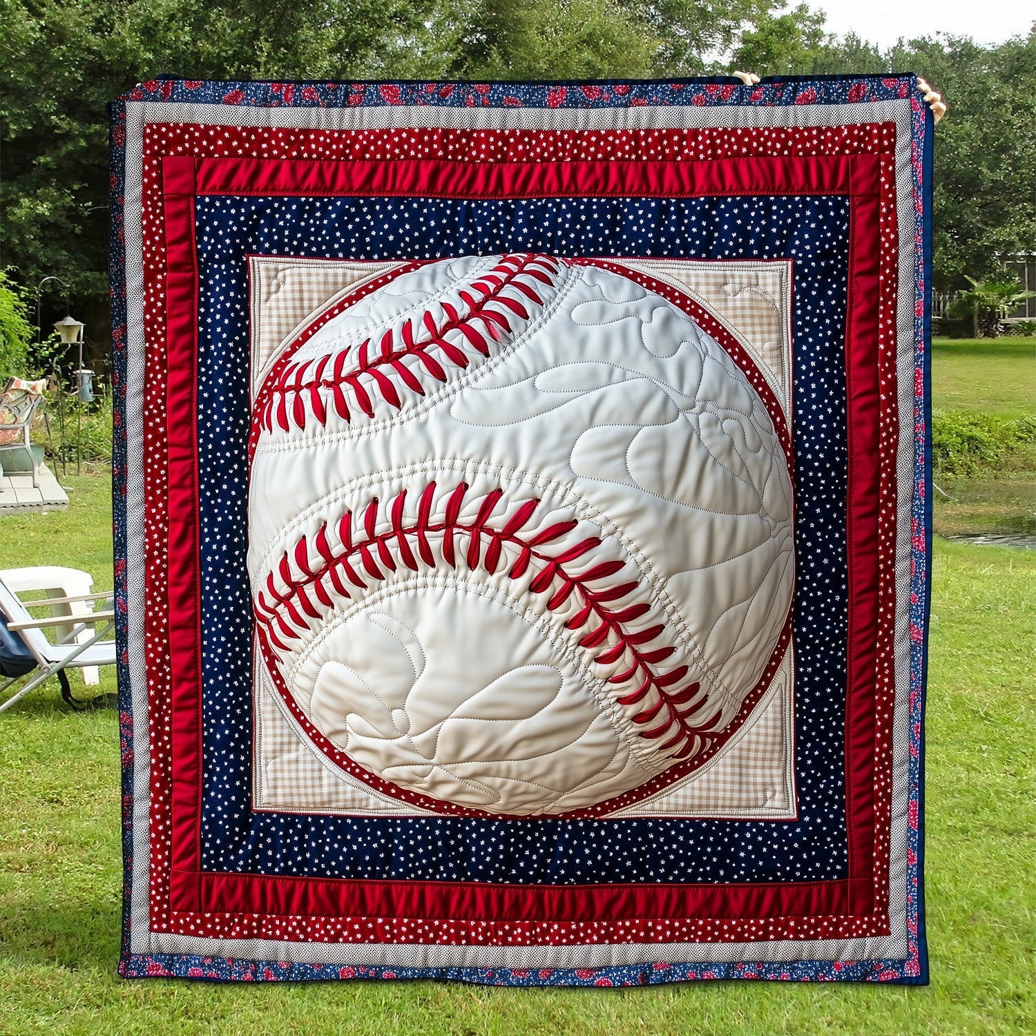 Lancio di Potenza Coperta Trapuntata