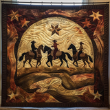 Cavaliere della Prateria Coperta Trapuntata