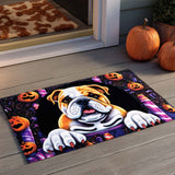 Bulldog alla Festa delle Zucche Zerbino