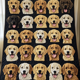 Collezione di Cuccioli Coperta Trapuntata