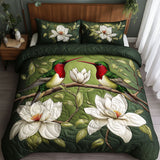 Set di Biancheria da Letto Trapuntata 3 Pezzi Paradiso Viola