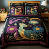 Set di Biancheria da Letto Trapuntata 3 Pezzi Grazia di Purring