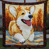 Regina Corgi Compagna Coperta Trapuntata
