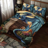 Set di Biancheria da Letto Trapuntata 3 Pezzi Quicksilver Breath