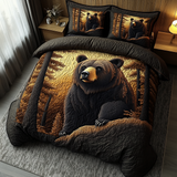 Set di Biancheria da Letto Trapuntata 3 Pezzi Predatore Quieto