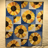 Girasole Radioso Coperta Trapuntata