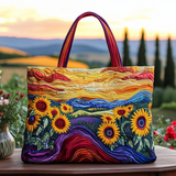 Colline Radiose Borsa Tote Trapuntata