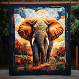 Gigante del Tramonto Radioso Coperta Trapuntata