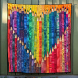 Tavolozza Arcobaleno Coperta Trapuntata