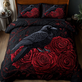 Raven Call 3-Piece Quilted Bedding Set NCU0DK2667