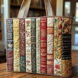 Angolo di Lettura Borsa Tote Trapuntata