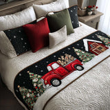 Camion Rosso Runner da Letto Trapuntato