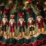 Regali Soldatini Copri Base per Albero di Natale Trapuntato