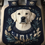 Set di Biancheria da Letto Trapuntata 3 Pezzi Desideri Caldi del Retriever di Nose