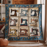 Patchwork da Cucito Retrò Coperta Trapuntata