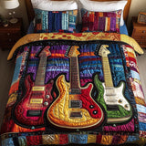 Set di Biancheria da Letto Trapuntata 3 Pezzi Colori di Rhythm