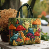 Ritmo del Gracidare Borsa Tote Trapuntata