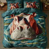 Set di Biancheria da Letto Trapuntata 3 Pezzi Coccola del Fiume