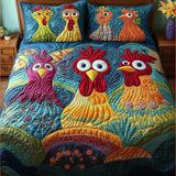 Set di Biancheria da Letto Trapuntata 3 Pezzi Gallo di Call