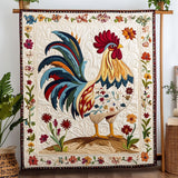 Fascino del Gallo Coperta Trapuntata