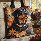 Rottweiler Guardiano Borsa Tote Trapuntata