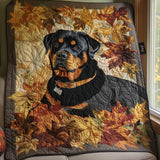 Brezza Autunnale del Rottweiler Coperta Trapuntata