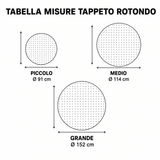 Drago della Biblioteca Arcana Tappeto Rotondo