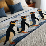 Pinguini Reali Runner da Letto Trapuntato