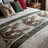 Glifo Runico Runner da Letto Trapuntato