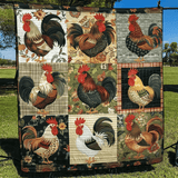 Gallo Rustico Coperta Trapuntata