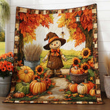 Prato Autunnale Rustico Coperta Trapuntata