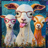 Trio dal Fascino Rustico Coperta Trapuntata