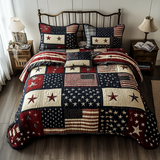 Set di Biancheria da Letto Trapuntata 3 Pezzi Gloria Rustica