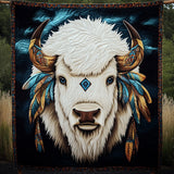 Bisonte Nativo Coperta Trapuntata