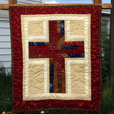 Patchwork Rustico Coperta Trapuntata