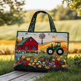 Rifugio Rustico Borsa Tote Trapuntata