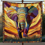 Sentiero Sacro dell'Elefante Coperta Trapuntata