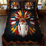 Set di Biancheria da Letto Trapuntata 3 Pezzi Rifugio Sacro