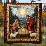 Agnello Sacro Coperta Trapuntata