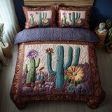 Set di Biancheria da Letto Trapuntata 3 Pezzi Sogno di Saguaro
