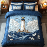 Set di Biancheria da Letto Trapuntata 3 Pezzi Brezza di Sail