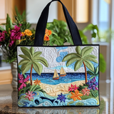 Fuga a Vela Borsa Tote Trapuntata