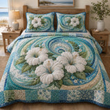 Set di Biancheria da Letto Trapuntata 3 Pezzi Sogni di Saltwater