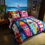 Set di Biancheria da Letto Trapuntata 3 Pezzi Salty Air